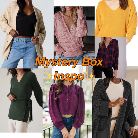 MYSTERY BOX- JEWEL TONES WOMENS TOPS AND SWEATERS Size M - Picture 3 of 3
